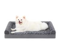 PJDDP Orthopedic Dog Beds, Dog Couch with Watertight Lining, Removable Washable Cover, Dogs Sofa with Anti-Slip Bottom for Large Medium Small Dogs,XL