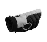PJDDP Water Resistant Cold Weather Warm Jacket, Dog Snowsuit, Warm Windproof Dog Down Jacket with Reflective Stripes for Small Medium Large Dogs,black,4XL