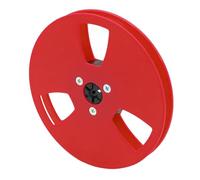 Pjeghbvop 5 Inch Empty Tape Spool with 12-Hole Design, Robust ABS Replacement Part, Easy to Use for Open Tape Recorders, Wind Hole
