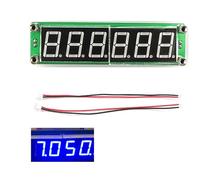 Pjeghbvop 65 MHz frequency counter PLJ-6LED a with 0.1 second goal time and adjustable backlight for easy reading