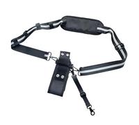 Pjeghbvop Adjustable Radio with Comfort Shoulder Strap, Reflective Design, Radio Holder Shoulder Strap