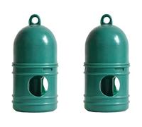 Pjeghbvop Automatic Pigeon Drinker for Birds, Portable Bird Bath with Plastic Easy to Fill Water Bottle, Feeding Water Bucket for Pigeons