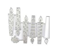 Pjeghbvop Candle Metal Cutting Dies Scrapbooking Stencil Die Card Photo Album Template Mold Decoration Craft