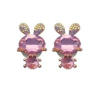 Pjeghbvop Delicate Earphone Headband Embellishment with Animal Motif, Decorative Design Enhances Your Sound Equipment on Rhinestone Earphone Decoration