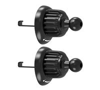 Pjeghbvop Do not shake car air vent hook, adjustable metal clip, base for general air ducts, quick attachment for 17 mm ball head phone holders, do not shake