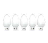Pjeghbvop Energy Efficient USB Simulation Lamp with Flickering for Camping and Decoration Flickering Flame Light