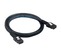 Pjeghbvop Fast 12G Internal MiniSAS SFF-8087 to SFF-8087 Server RAIDs Data Cable 1m Hard Drive Connection MiniSAS Cable