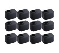Pjeghbvop For Extruder Silicone Sock Silicone Covers Hotend Thermal Insulation Case Covers Heating Block Protective Cover 12 Pieces High Temperature Resistant