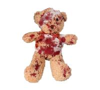 Pjeghbvop Horror Injured Bear, Stuffed Toy with Creepy Gothic Pendant Haunted Displays, Gothic Horror Cosplay Props, Stuffed Toy, one size, As described