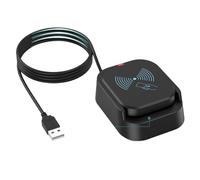Pjeghbvop Lightweight High Speed USB Reader Easy to Use Plug & Play for Secure Card Reading Quick Access Easy Installation Driver-free Reader