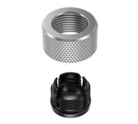 Pjeghbvop Multifunction 17mm Ball Joint Nut and Plastic Base for Phone, Tablet, Sat Nav, Stand and Metal Nut, ABS Screw Base Set