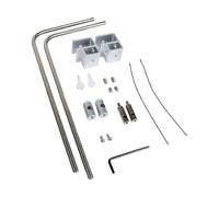 Pjeghbvop Non-toxic aquarium light mounting systems, rust-proof aluminium, adjustable arm, suitable for various standard aquariums, adjustable LED light holders