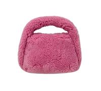 Pjeghbvop Plush Handbag in Bright Colours Fashionable and Versatile Tote Bag for Daily Use or as a Gift Handbag Cute Style, a