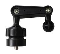 Pjeghbvop Portable Flexible 1/4" Screw to 17mm Ball Head Connector Tripod Mount Suitable for Live Streaming and Photography Phone Mount Adapter