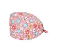 Pjeghbvop Printed Non-Irritant Fabric Bonnet, A15, 7 3/8