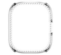 Pjeghbvop Single Row Crystal Shell Anti-Scratch Shockproof Covers Drop-Proof Case for Watch 5 Active Indoor Outdoor Easy Installation Watch Case