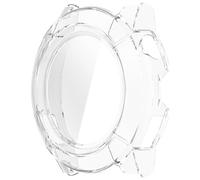 Pjeghbvop Smart Watch Case with Thin Profile, Moderated Glass Film Set with Absorption Effect Technology for the Use of a Screen Protector Case