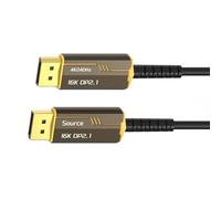 Pjeghbvop Stable Signals Fiber Optic Cable 54Gbps UHD Support 16K@30Hz 8K@60Hz@240Hz Monitors VRS Gaming Monitor Fiber Optic Cable