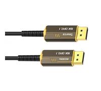 Pjeghbvop Stable Signals Fiber Optic Cable 54Gbps UHD Support 16K@30Hz 8K@60Hz@240Hz Monitors VRS Gaming Monitor Fiber Optic Cable