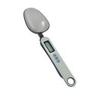 Pjeghbvop Stainless Steel Pet Measuring Spoons, Food Scoops with Digital Scale for Precise Feeding and Weight Display, Kitchen Measuring Scoop
