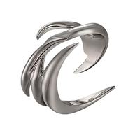 Pjeghbvop Stylish Dragon Claw Pattern Alloy Rings Feather Light Comfortable Fit Accessory for Fashion and Sensitive Skin Party Wear Dragon Claw Rings