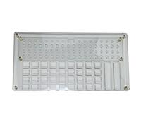 Pjeghbvop Switch Lube Station Acrylic Double Deck Switch Removal Platform 36 Button Switch Tester for MX Mechanical Keyboard Lubrication Station Tester Opener for Keyboard Kit
