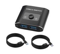 Pjeghbvop The fast speed of USB 3.0 switcher allows easy switching between 2 computers to USB peripherals without extraly