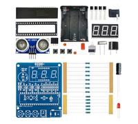 Pjeghbvop Ultrasonic Removal Electronics Set with LED Measuring Distance, Soldering Project, Practice, Soldering Accessories, LED Digital Display