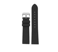 PJFSQAD 18mm/19/20 /21/22/ 23 /24mm Nylon Leather Watchband Fit For Seiko SRPC31J1/Fit For Citizen For Tissot All The Major Brands Mens Wrist(Black sk,21mm)