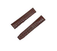 PJFSQAD 20mm 21mm Watch Belt Leather Suitable Fit For Maurice Lacroix MASTERPIECE LES CLASSIQUES PONTOS Strap(Brown round texture,21mm)