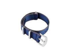 PJFSQAD 20mm 22mm Dark blue gray Khaki nylon strap Band Men's Fit For Omega For Seahorse For mido For Casio For Seiko NO 5 Samsung Galaxy Sports watchband