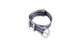 PJFSQAD 20mm 22mm Dark blue gray Khaki nylon strap Band Men's Fit For Omega For Seahorse For mido For Casio For Seiko NO 5 Samsung Galaxy Sports watchband