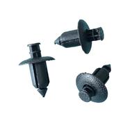 PJFSQAD 20Pcs Fairing Shield & Trim Cover Clips Plastic Fastener Fit for Suzuki GSX Bergman V-Strom for Honda for Yamaha for Kawasaki