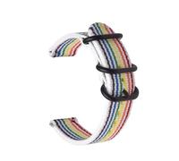 PJFSQAD 22mm 20mm Woven Nylon Strap Fit For Samsung Galaxy Watch 6 4 5 44mm Gear S3 Classic Active 2 Band 24mm 18mm For Amazfit Fabric band