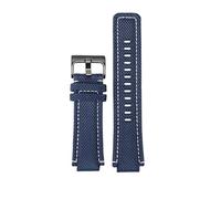 PJFSQAD 24 * 16MM Fit For TIMEX Tide Canvas Convex Strap Male Compass Bracelet T2N721 T2N720 TW2T76500 TW2T76300 Series Nylon Watchband