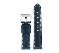 PJFSQAD 24mm Fit For Casio PRG-600 PRG-650 PRG-600Y PRW-6600Y Vintage frosted watchband leather soft watch strap 9 Colors
