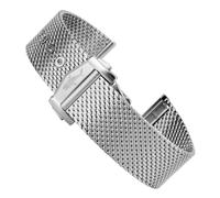 PJFSQAD 316L Stainless Steel Mesh Bracelet Watch Band Fit For For Sea Ghost 20mm Strap Series Accessories(With logo)