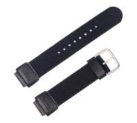 PJFSQAD Arrive 18mm Black Nylon Strap Fit For Casio AE-1200WH AQ-S810W SGW-400H SGW-300H Watchband Pin Buckle Watch Wrist Bracelet