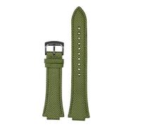 PJFSQAD Fit For CASIO For G-Shock GST-B400 men nylon watch band watchband 14mm Convex breathable Stainless steel Wrist strap accessories