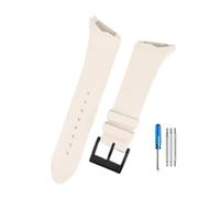 PJFSQAD Fit For Hamilton Adventure Elvis Presley Black Man H24655331 H24615331series Oblique Interface Rubber Watchbands 25mm
