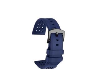 PJFSQAD Fit For Luminox For Omega For Seiko For Mido For Breitling For IWC Men's Silicone Breathable Watchband 20 22mm Fluoro Rubber Watch Strap