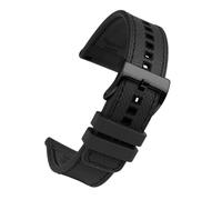 PJFSQAD Fit For Omega For Rolex Water Ghost World For Tudor For Casio Watch Strap Leather Rubber Waterproof Silicone Band 22mm Universal Bracelet