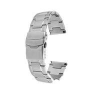 PJFSQAD Fit For Seiko For Prosper Series SNE499/SNE498 SME537 SBBN031 Strap Men's Wristband Bracelet 22mm Fine Steel Watchband(Silver)
