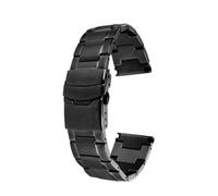 PJFSQAD Fit For Seiko For Prosper Series SNE499/SNE498 SME537 SBBN031 Strap Men's Wristband Bracelet 22mm Fine Steel Watchband(Nero)