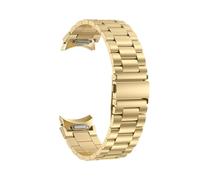PJFSQAD No Gaps Strap Fit For Samsung For Galaxy Watch 6 Classic 43mm 47mm 4/5/6 40mm 44mm Band Quick Stainless Steel Bracelet 5Pro 45