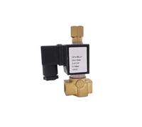 PJFSQAD Normally Open Brass Small Gas Solenoid Electric 3 Ways Valve 1/4" BSP 110V AC 1.5mm/2.5mm/3mm NBR Seals Direct(3mm 4bar,AC24V)