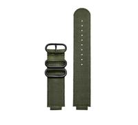 PJFSQAD Nylon Canvas Watch Strap Fit For CASIO For G-shock DW-H5600 Special Convex Interface Black Blue Green Khaki Orange Red Men's Watchband(Green-B pin)