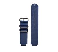 PJFSQAD Nylon Canvas Watch Strap Fit For CASIO For G-shock DW-H5600 Special Convex Interface Black Blue Green Khaki Orange Red Men's Watchband(Blue-B pin)