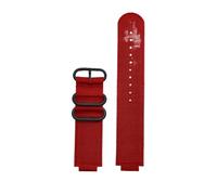 PJFSQAD Nylon Canvas Watch Strap Fit For CASIO For G-shock DW-H5600 Special Convex Interface Black Blue Green Khaki Orange Red Men's Watchband(Red-B pin)
