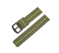PJFSQAD Nylon Strap Fit For Samsung Galaxy Watch 42mm 20mm 22mm 3 41mm 46mm Active 2 For Gear For Amazfit Bip Band(Green yellow black,22mm)
